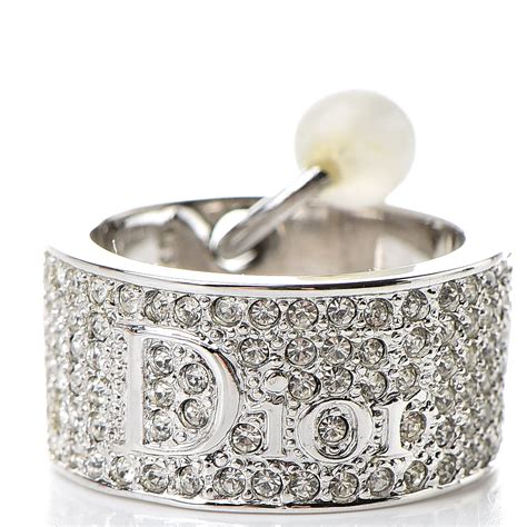 dior ring silber|christian dior ring.